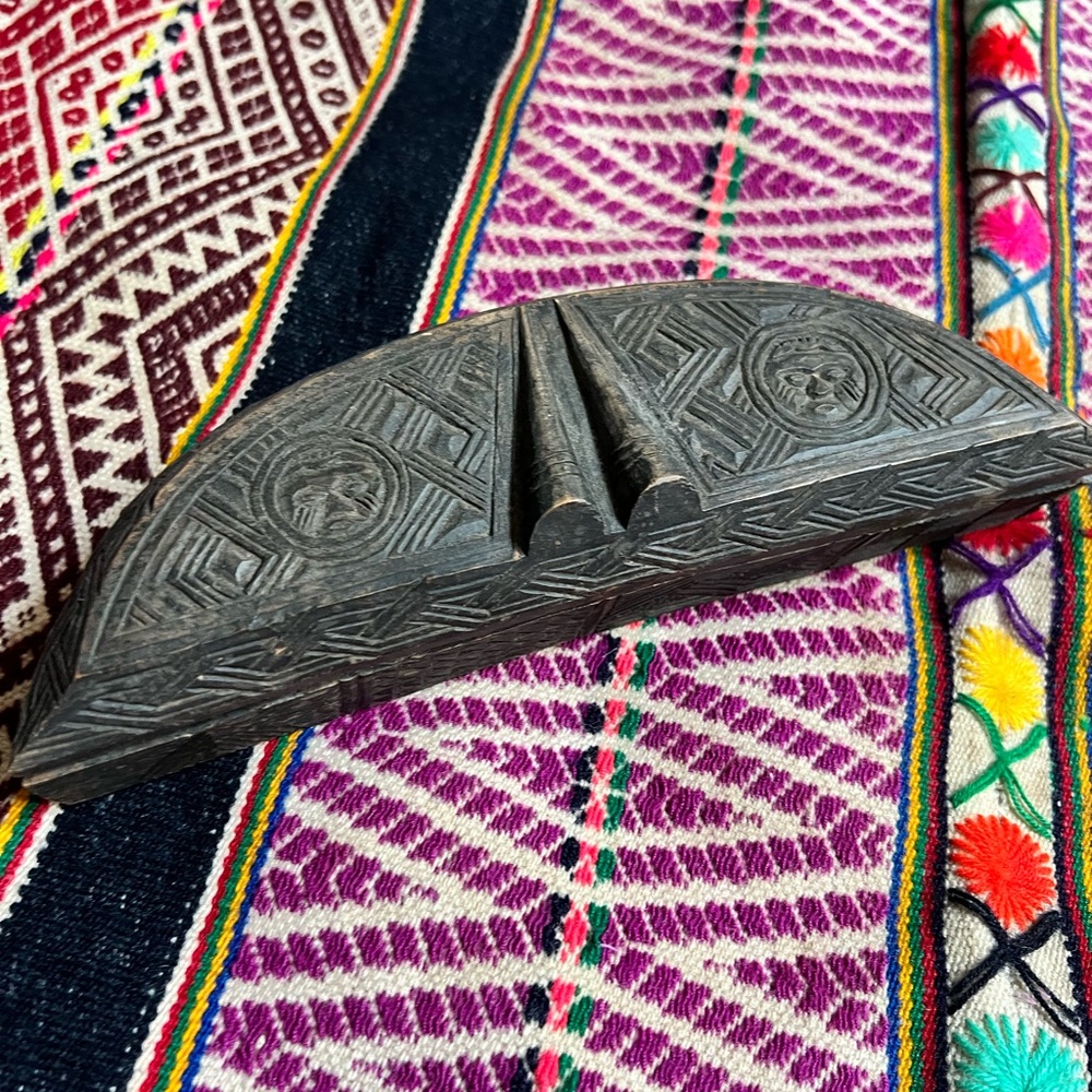 Antique hand carved African box